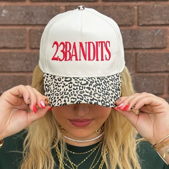 23 Bandits Boutique Cheetah Snapback Merch Hat - Picture 1 of 1
